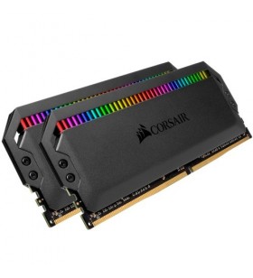 Kit memorie Corsair Dominator Platinum RGB 16GB, DDR4-4266Mhz, CL19, Dual Channel