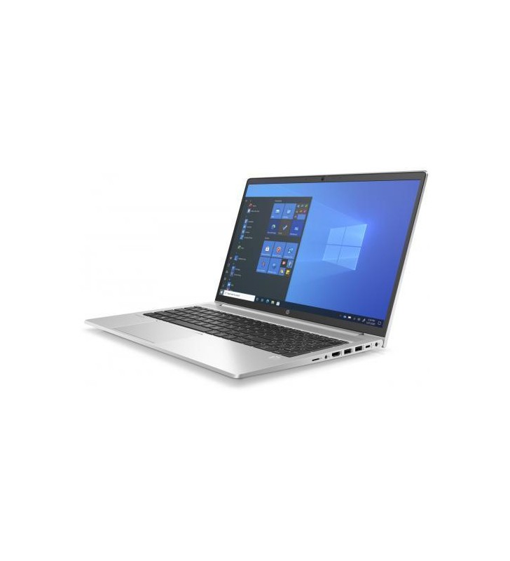 Laptop HP ProBook 455 G8, AMD Ryzen 3 5400U, 15.6inch, RAM 8GB, SSD 256GB, AMD Radeon Graphics, Windows 10 Pro, Silver