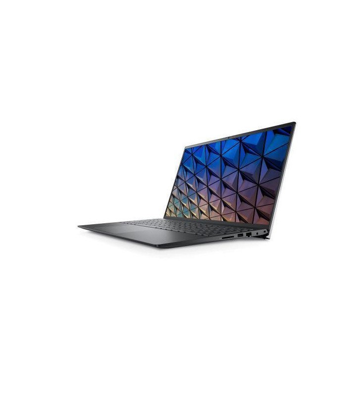 Laptop Dell Vostro 5510, Intel Core i7-11390H, 15.6inch, RAM 16GB, SSD 512GB, Intel Iris Xe Graphics, Linux, Titan Grey