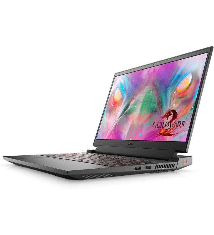 Laptop Gaming Dell Inspiron 5511 G15 cu procesor Intel Core i7-11800H, 15.6", Full HD, 16GB, 512GB SSD, GeForce RTX 3060 6GB, Ubuntu, Dark Shadow Grey