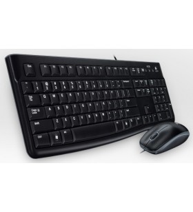 Logitech MK120 tastaturi USB AZERTY Franţuzesc Negru
