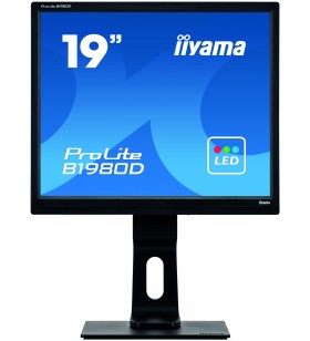 iiyama ProLite B1980D-B1 monitoare LCD 48,3 cm (19") 1280 x 1024 Pixel SXGA LED Negru