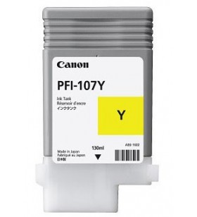 Canon PFI-107Y cartușe cu cerneală 1 buc. Original Galben