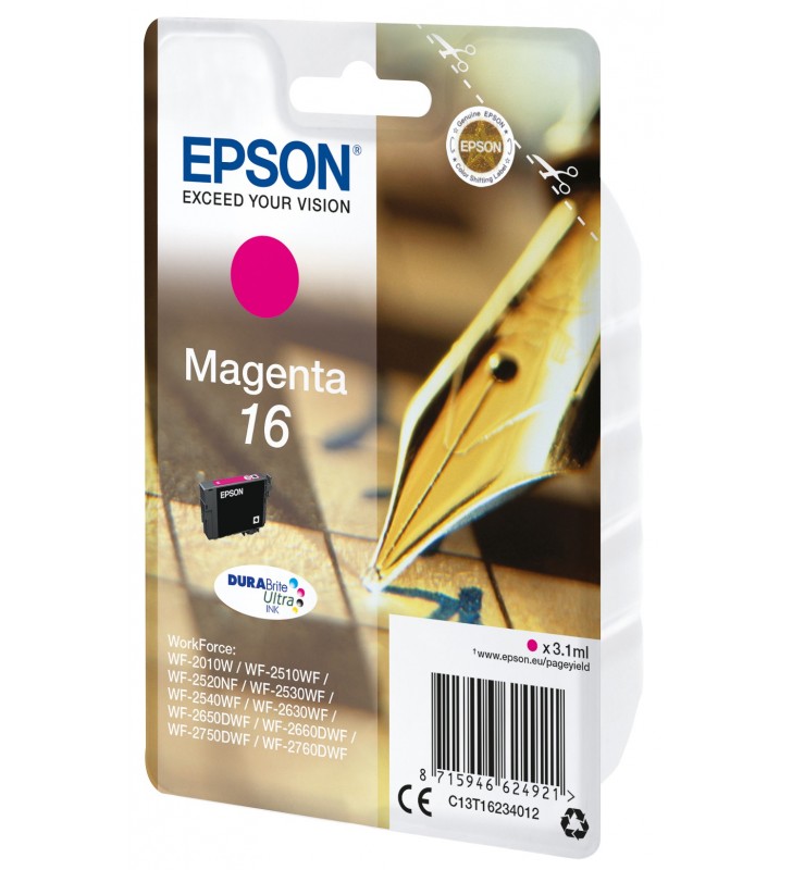 Epson Pen and crossword Singlepack Magenta 16 DURABrite Ultra Ink