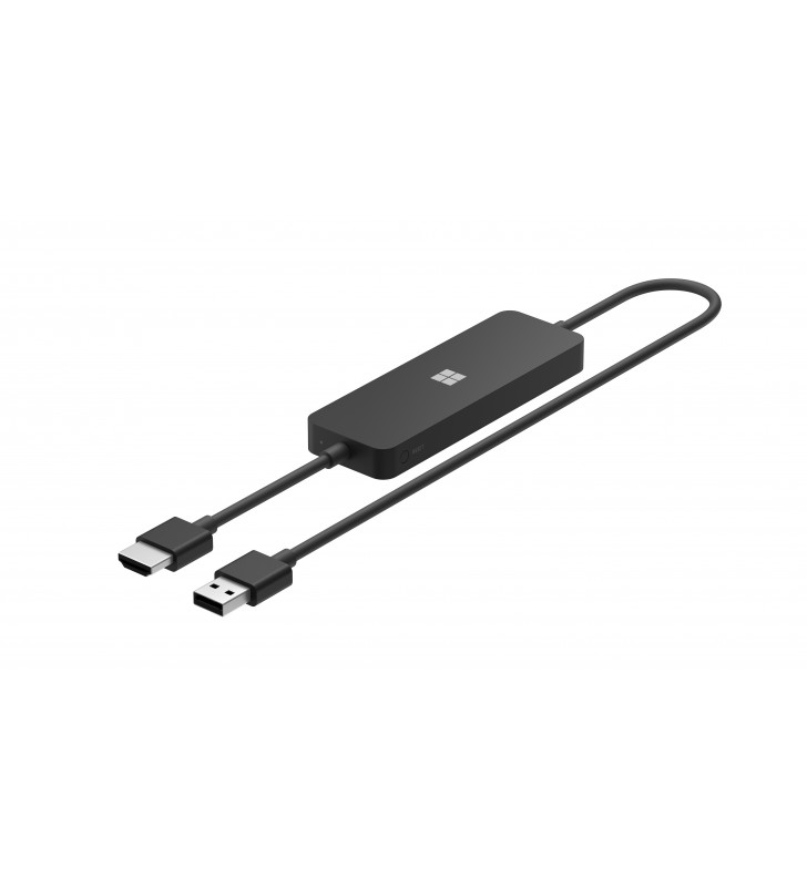 Microsoft UTH-00010 adaptor pentru cabluri video HDMI Tip A (Standard) USB Tip-A Negru