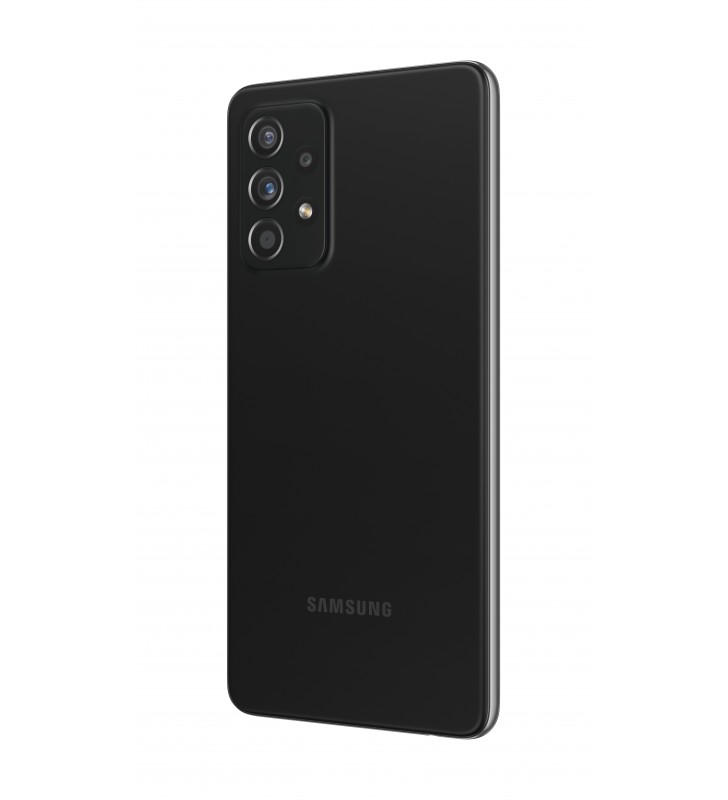 Samsung Galaxy A52 5G SM-A526B 16,5 cm (6.5") Dual SIM hibrid Android 11 USB tip-C 6 Giga Bites 128 Giga Bites 4500 mAh Negru