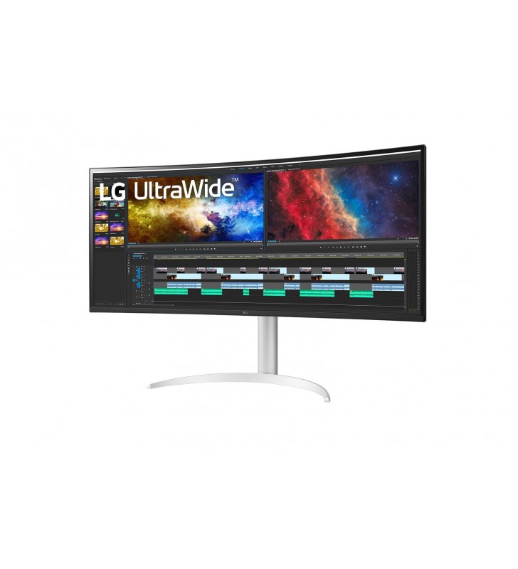 LG 38WP85C-W 96,5 cm (38") 3840 x 1600 Pixel UltraWide Quad HD+ LED Alb