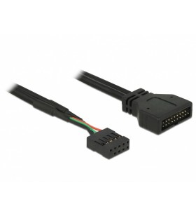 CABLU PIN HEADER USB 2.0 LA USB 3.0 M-T 45CM, DELOCK 83776
