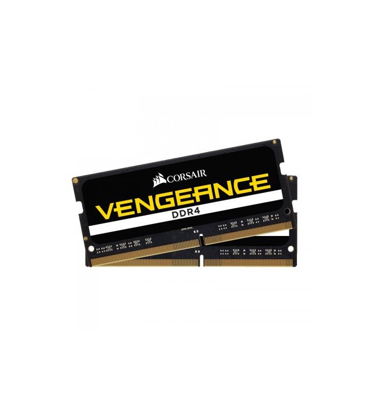Kit Memorie SODIMM Corsair Vengeance 8GB, DDR4-2666MHz, CL18