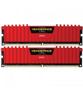 Kit Memorie Corsair Vengeance LPX Red 32GB DDR4-2666Mhz, CL16