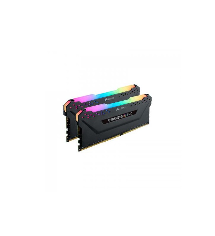 Kit memorie Corsair Vengeance RGB Pro TUF 32GB, DDR4-3200MHz, CL16, Dual Channel