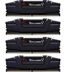 G.Skill Ripjaws V - DDR4 - kit - 64 GB: 4 x 16 GB - DIMM 288-pin - 3600 MHz / PC4-28800 - unbuffered