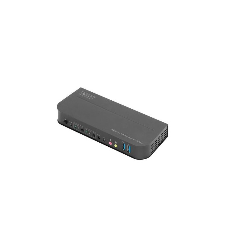 DIGITUS DS-12850 - Switch KVM / audio / USB - 2 porturi