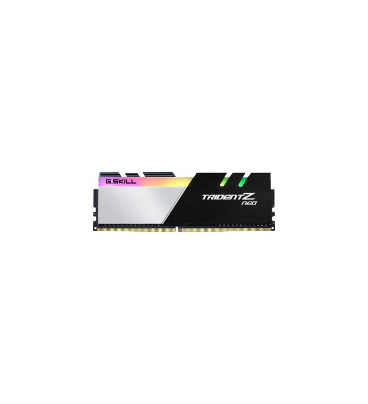 Seria G.Skill TridentZ Neo - DDR4 - kit - 32 GB: 2 x 16 GB - DIMM 288-pini - 4000 MHz / PC4-32000 - fără tampon