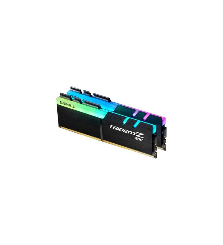 Seria G.Skill TridentZ RGB - DDR4 - kit - 32 GB: 2 x 16 GB - DIMM 288-pini - 4400 MHz / PC4-35200 - fără tampon