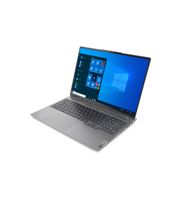 Laptop Lenovo ThinkBook 16P Gen 2 ACH, AMD Ryzen 9 5900HX, 16inch, RAM 32GB, SSD 1TB, nVidia GeForce RTX 3060 6GB, Windows 11 Pro, Mineral Grey