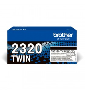 Brother TN-2320TWIN cartuș toner 1 buc. Original Negru
