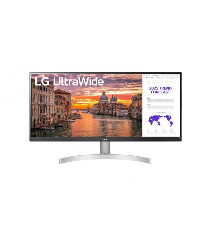 LG 29WN600-W 73,7 cm (29") 2560 x 1080 Pixel UltraWide Full HD LED Negru