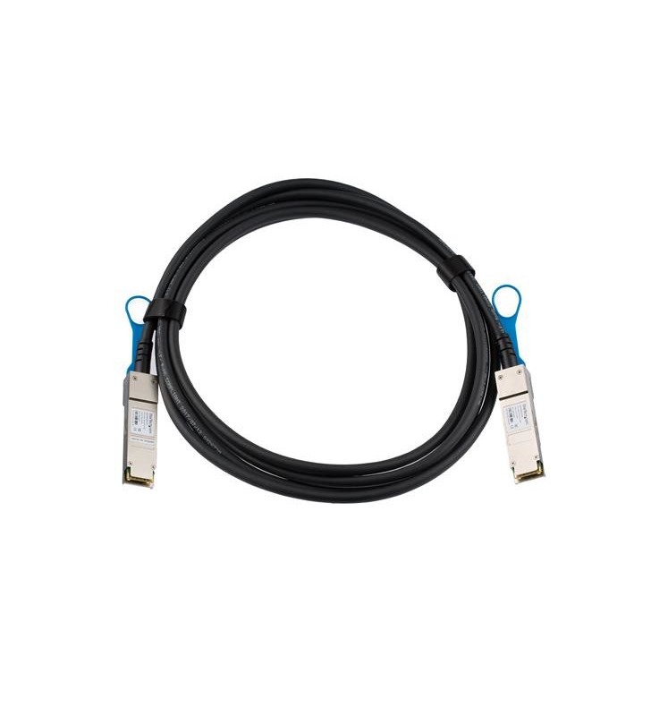 StarTech.com QSFP40GPC3M cabluri de rețea Negru 3 m