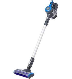 Cordless vacuum cleaner SC1: electric turbo brush, LED lighted brush, resizable and easy to maneuver, washable MIF filter