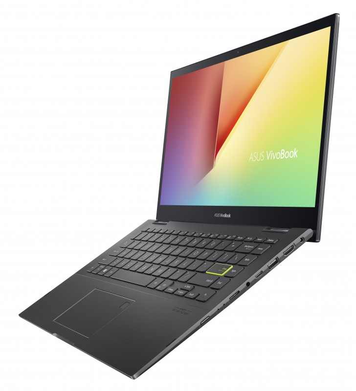 Laptop ASUS VivoBook Flip TP470EA-EC091R Hibrid (2 în 1) 35,6 cm (14") Ecran tactil Full HD Intel Core i7 16 Giga Bites LPDDR4x-SDRAM