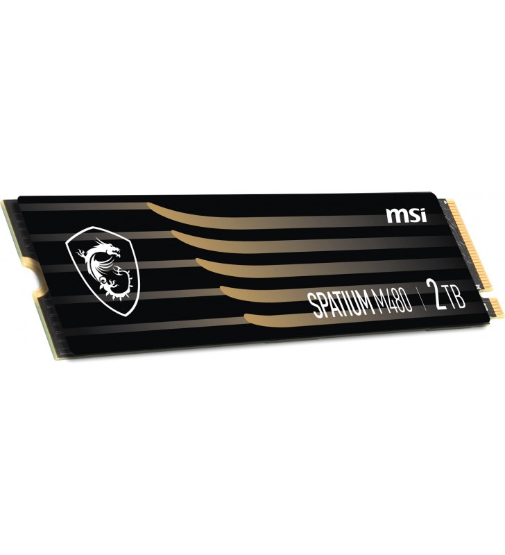 MSI M480 M.2 2000 Giga Bites PCI Express 4.0 3D NAND NVMe