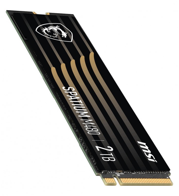 MSI M480 M.2 2000 Giga Bites PCI Express 4.0 3D NAND NVMe