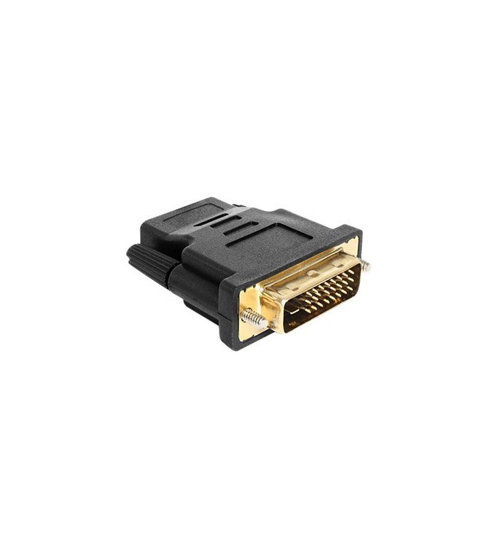 Adaptor DeLOCK DVI 24+1 pini mascul HDMI femela - adaptor video - HDMI / DVI