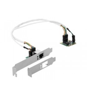 DeLock Mini PCIe I/O PCIe jumătate de dimensiune 1 x Gigabit LAN Low Profile - adaptor de rețea