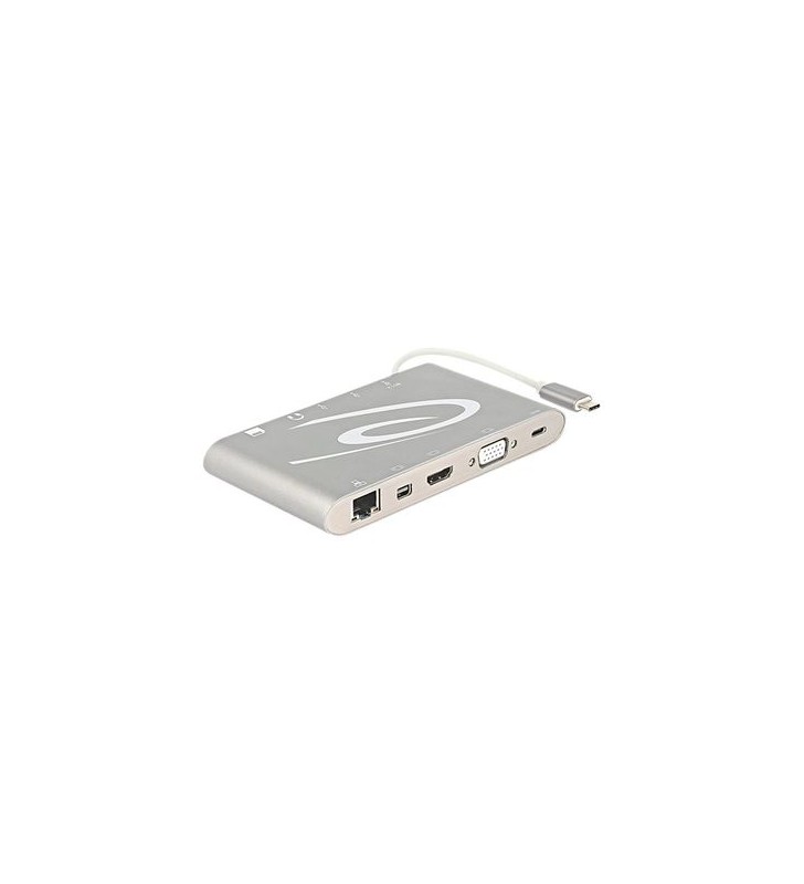 DeLOCK USB Type-C 3.1 Docking Station 4K - stație de andocare - VGA, HDMI, Mini DP