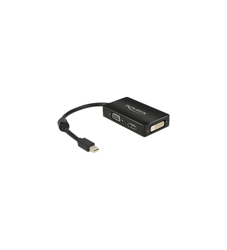 Adaptor cablu video Delock - DisplayPort VGA / HDMI / DVI - 0,16 m
