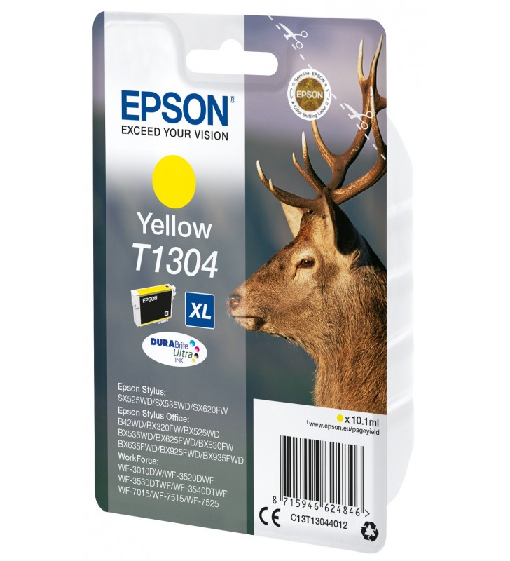 Epson Stag Cartuş Yellow T1304 DURABrite Ultra Ink