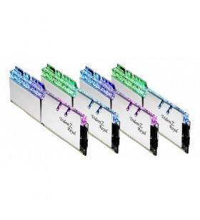 Kit Memorie G.Skill Trident Z Royal Series 128GB, DDR4-4000MHz, CL18, Quad Channel