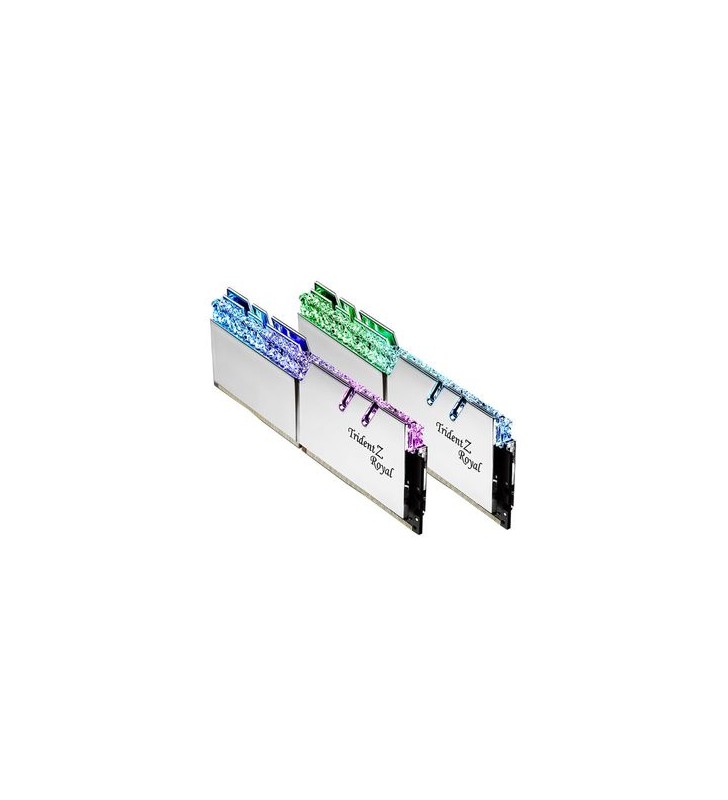 G.Skill Trident Z Royal Series - DDR4 - kit - 16 GB: 2 x 8 GB - DIMM 288-pini - 4600 MHz / PC4-36800 - nebuffer