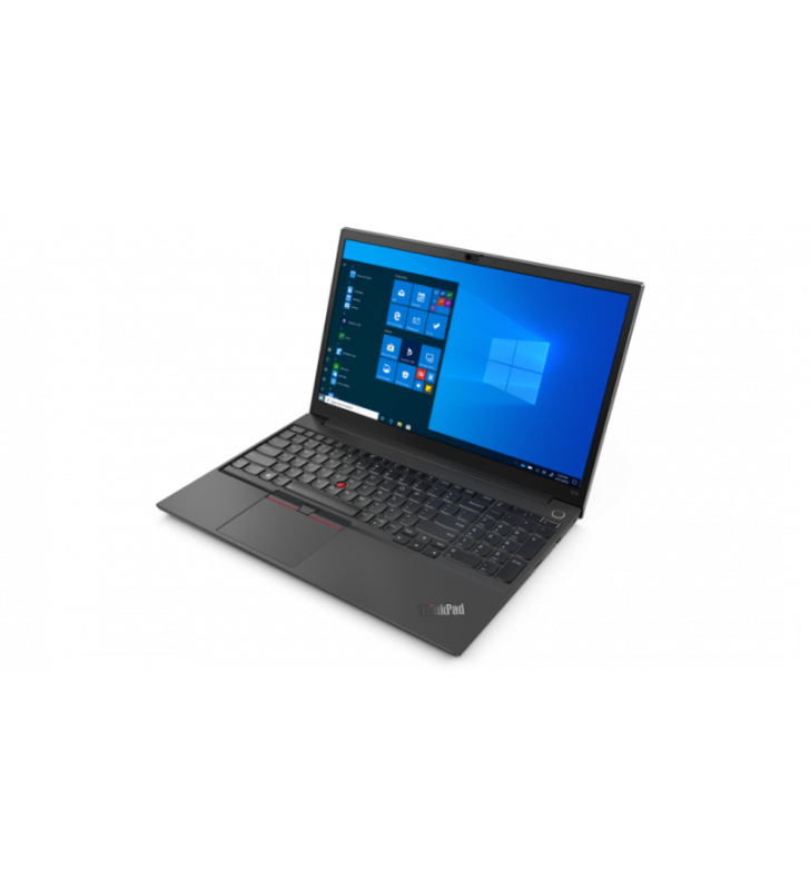 Laptop ThinkPad E15 Gen 2 (Intel), Procesor Intel® Core™ i5-1135G7 up to 4.2GHz, 15.6" FHD (1920x1080) IPS 250nits anti-glare, ram 8GB(1x8GB) 3200MHz DDR4, 256GB SSD M.2 2242 PCIe 3.0x4 NVMe, Intel Iris® Xe Graphics, culoare Black, Dos