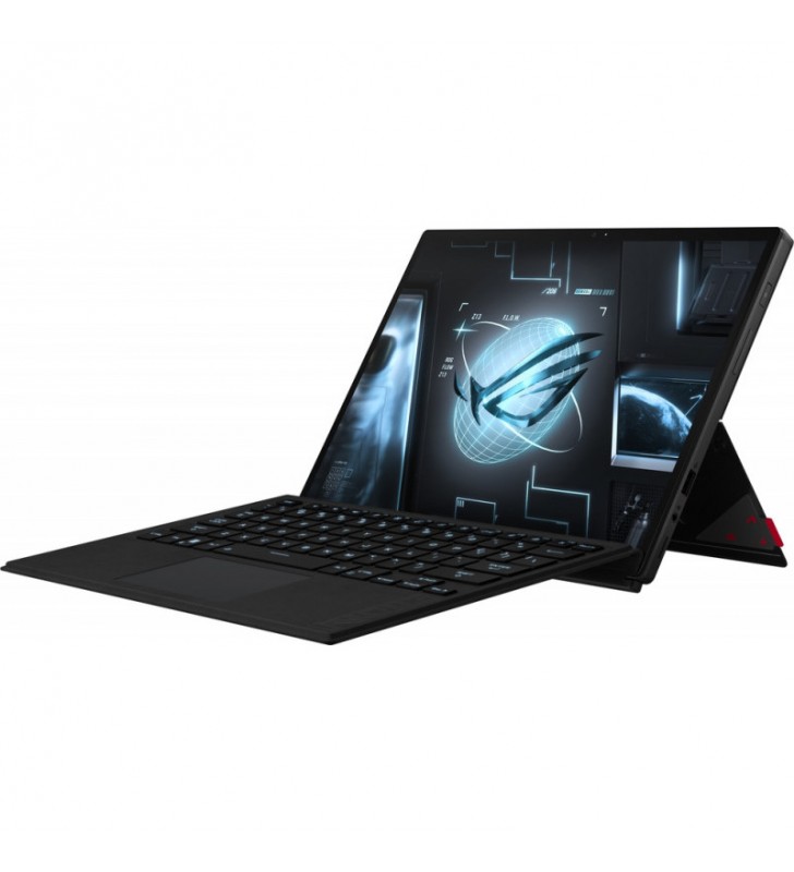 Laptop ASUS Gaming 13.4'' ROG Flow Z13 GZ301ZA, WUXGA 120Hz Touch, Procesor Intel® Core™ i5-12500H (18M Cache, up to 4.50 GHz), 16GB DDR5, 512GB SSD, Intel Iris Xe, Win 11 Home, Black