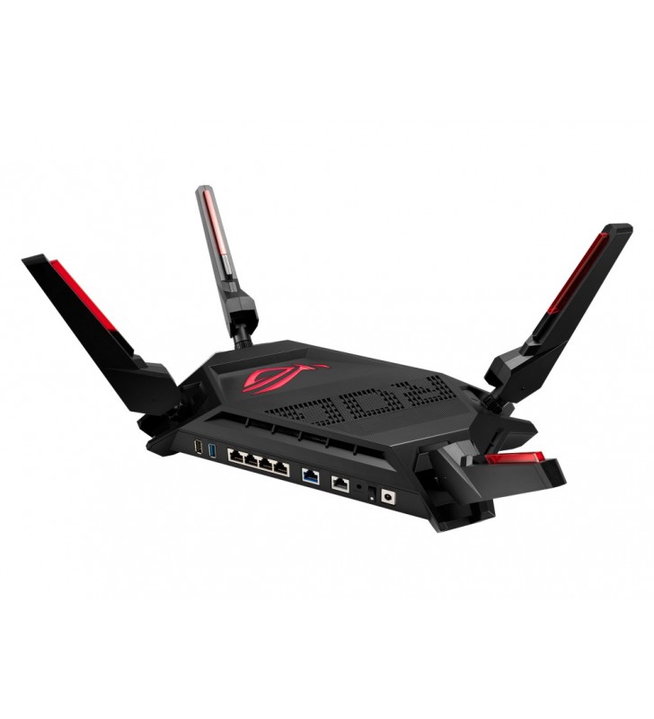 ASUS ROG Rapture GT-AX6000 router wireless Bandă dublă (2.4 GHz/ 5 GHz) Negru