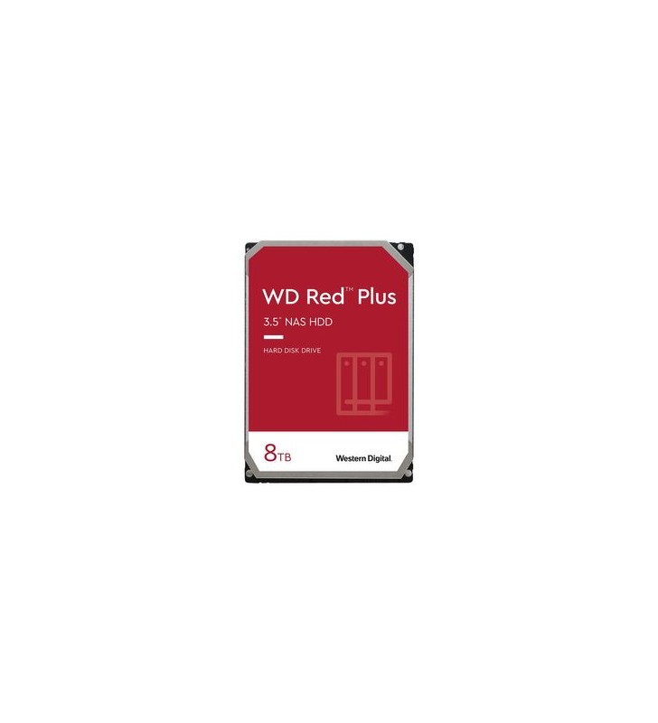 Hard disk WD Red Plus NAS WD80EFZZ - hard disk - 8 TB - SATA 6 Gb/s