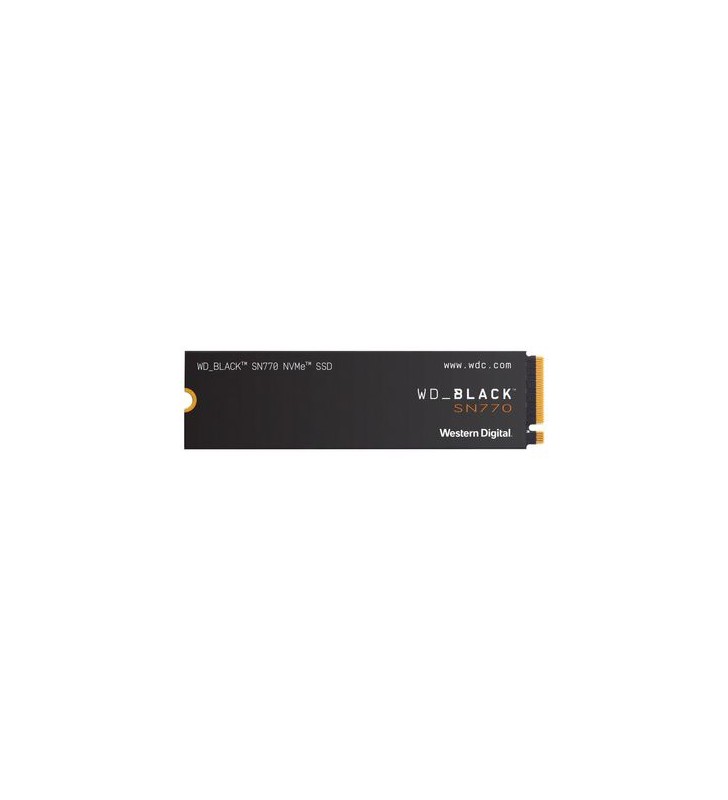WD_BLACK SN770 WDS100T3X0E - unitate SSD - 1 TB - PCI Express 4.0 x4 (NVMe)