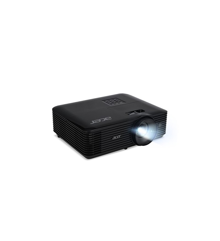 Acer Essential X1128H proiectoare de date Standard throw projector 4500 ANSI lumens DLP SVGA (800x600) 3D Negru