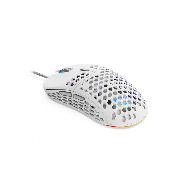 Mouse Optic SPC Gear LIX Onyx, USB, White