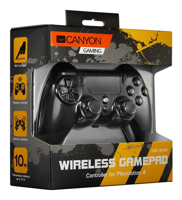 CANYON Wireless Gamepad With Touchpad For PS4