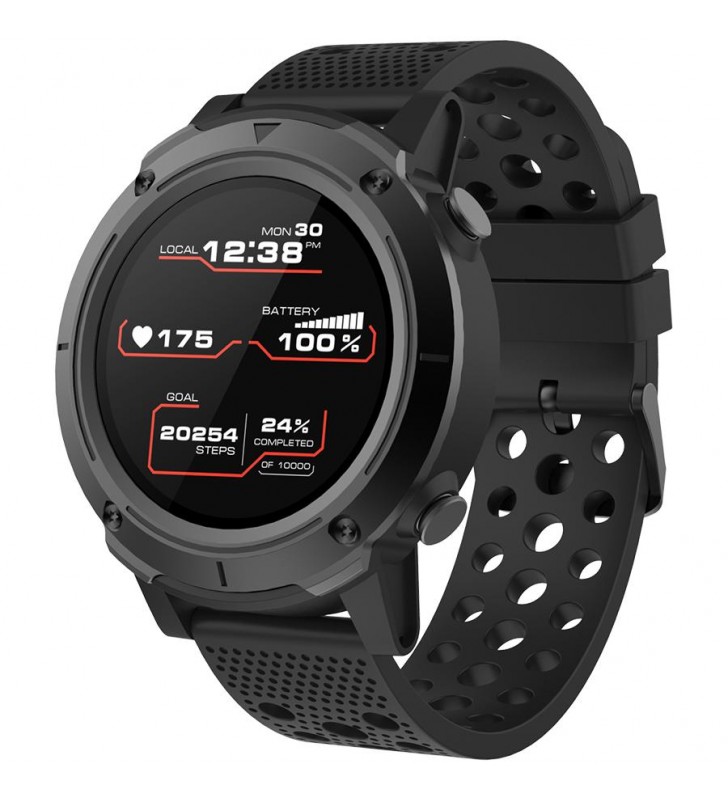 Smart watch, 1.3inches IPS full touch screen, Alloy+plastic body,GPS function, IP68 waterproof, multi-sport mode with swimming m