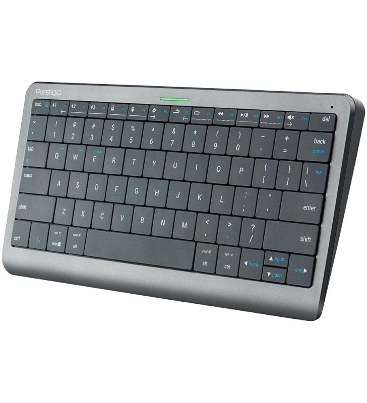 Click&Touch, wireless multimedia keyboard for Smart-TV with touchpad embedded into keys, auto-switch between keyboard and touchp