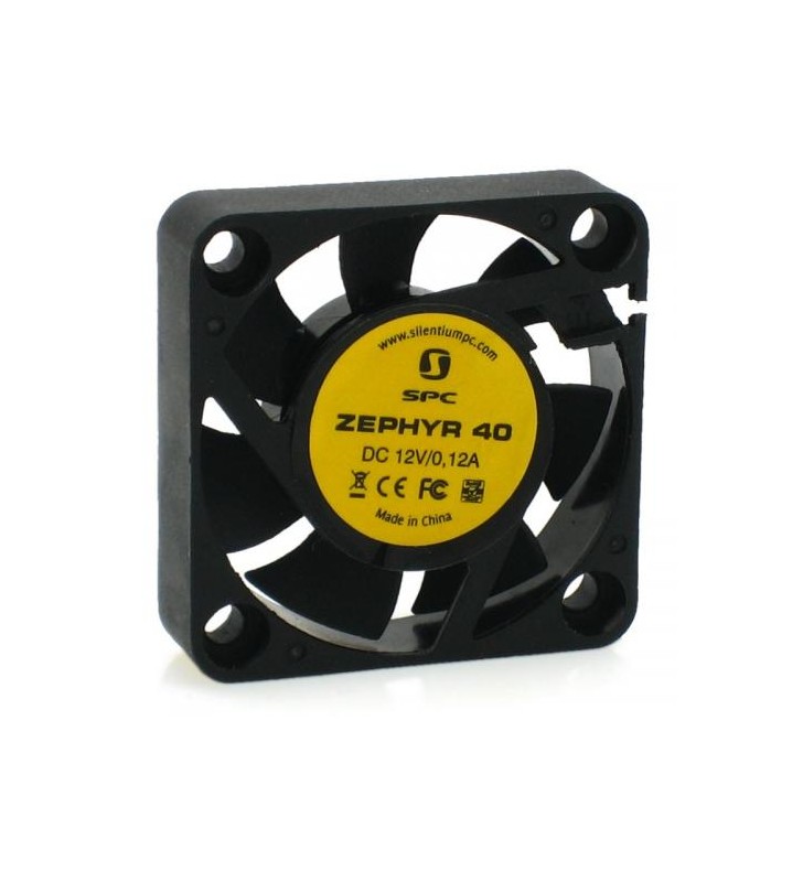 Ventilator SilentiumPC Zephyr40 40mm, Black