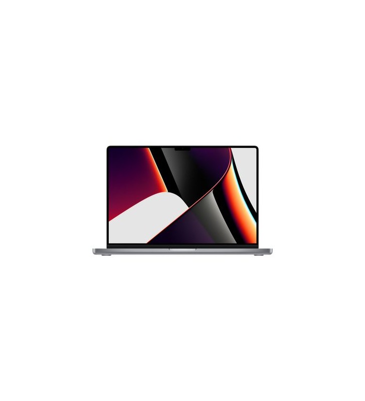 Apple MacBook Pro (16") 2021, notebook (gri, GPU M1 Pro cu 16 nuclee, macOS Monterey, germană, afișaj de 120 Hz, SSD de 1 TB)