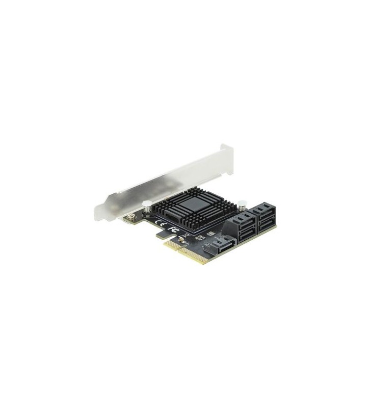 Delock 5 porturi SATA PCI Express x4 Card - Low Profile Form Factor - controller de stocare - SATA 6Gb/s - PCIe 3.0 x4