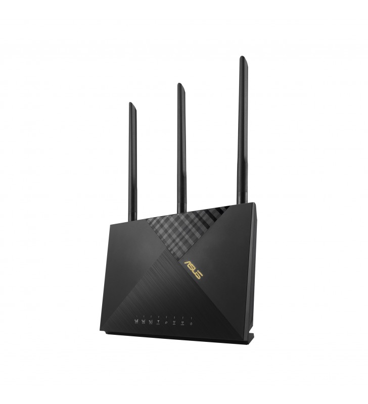 ASUS 4G-AX56 router wireless Gigabit Ethernet Bandă dublă (2.4 GHz/ 5 GHz) 3G 5G Negru