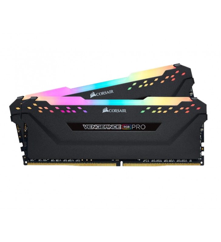CORSAIR VENGEANCE RGB PRO 64GB (2x32GB) DDR4 3200 (PC4-25600) C16 Desktop memory  Black