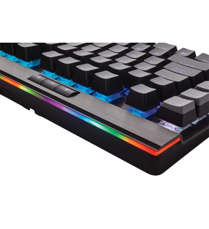 Corsair Gaming K95 RGB PLATINUM Mechanical Keyboard, Backlit RGB LED, Cherry MX Speed, Black (US)